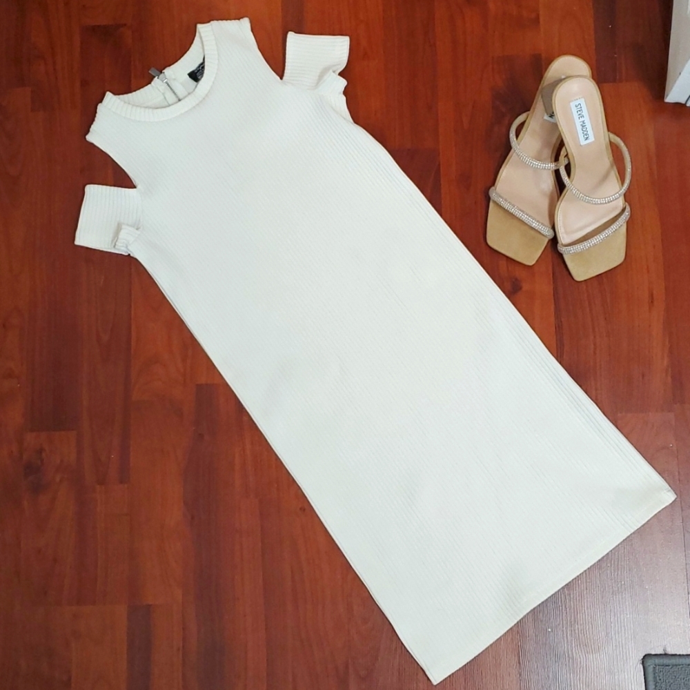 Zara Off White Mini Dress
